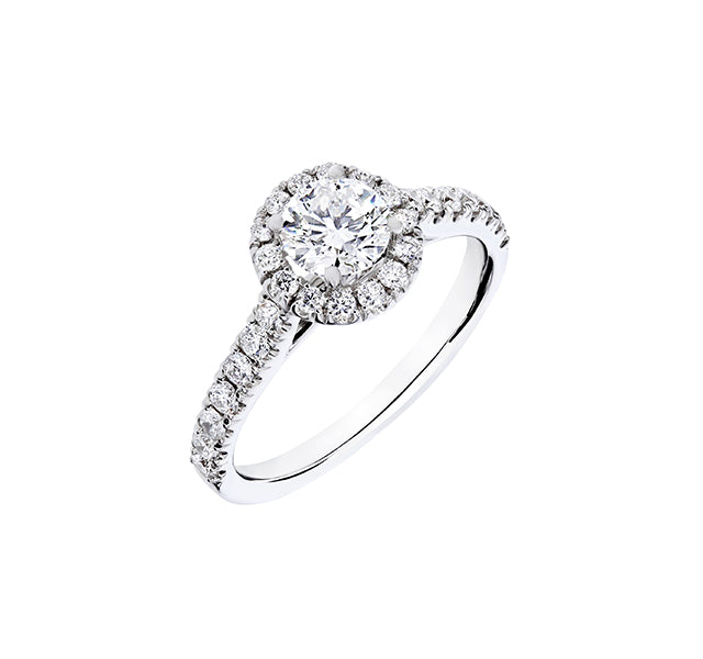 Round Cut Diamond Engagement Ring 1.25ct