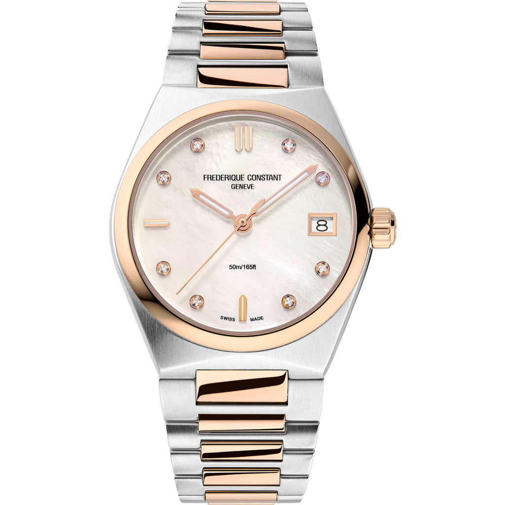 Ladies Quartz Watch with Mother of Pearl Dial