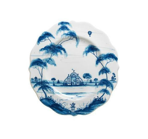 Delft Blue Country Estate Salad Plate