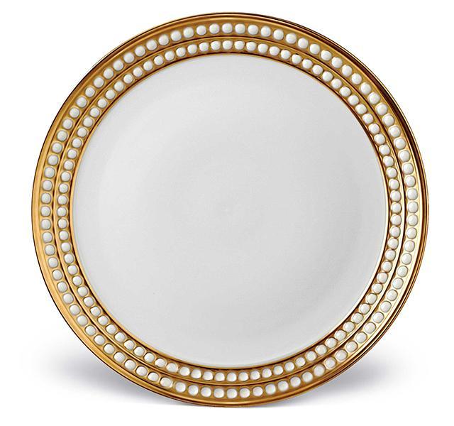 Perlée Gold Dinner Plate