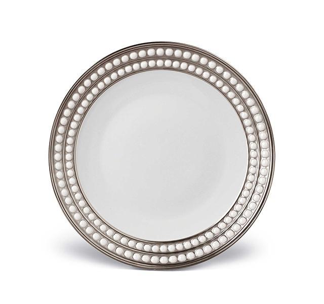 Perlée Platinum Dessert Plate