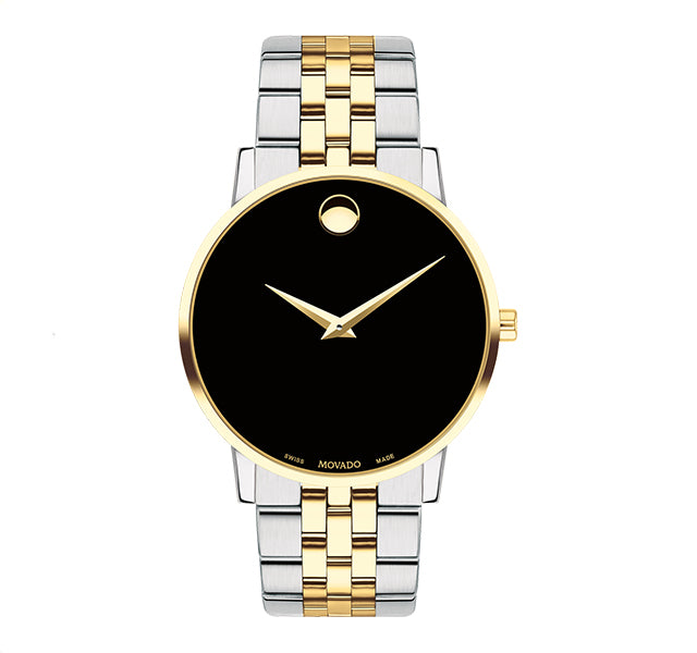 40mm Museum Classic Two-Tone in with Black Dial