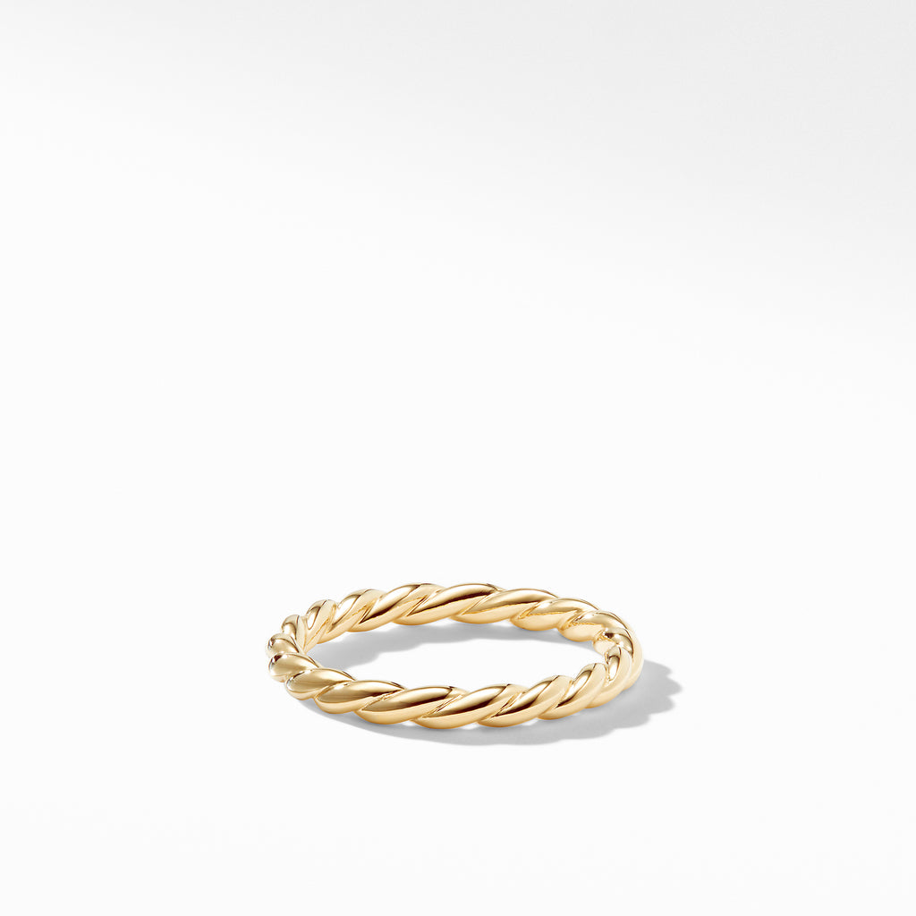 Petite Band Ring in 18K Yellow Gold