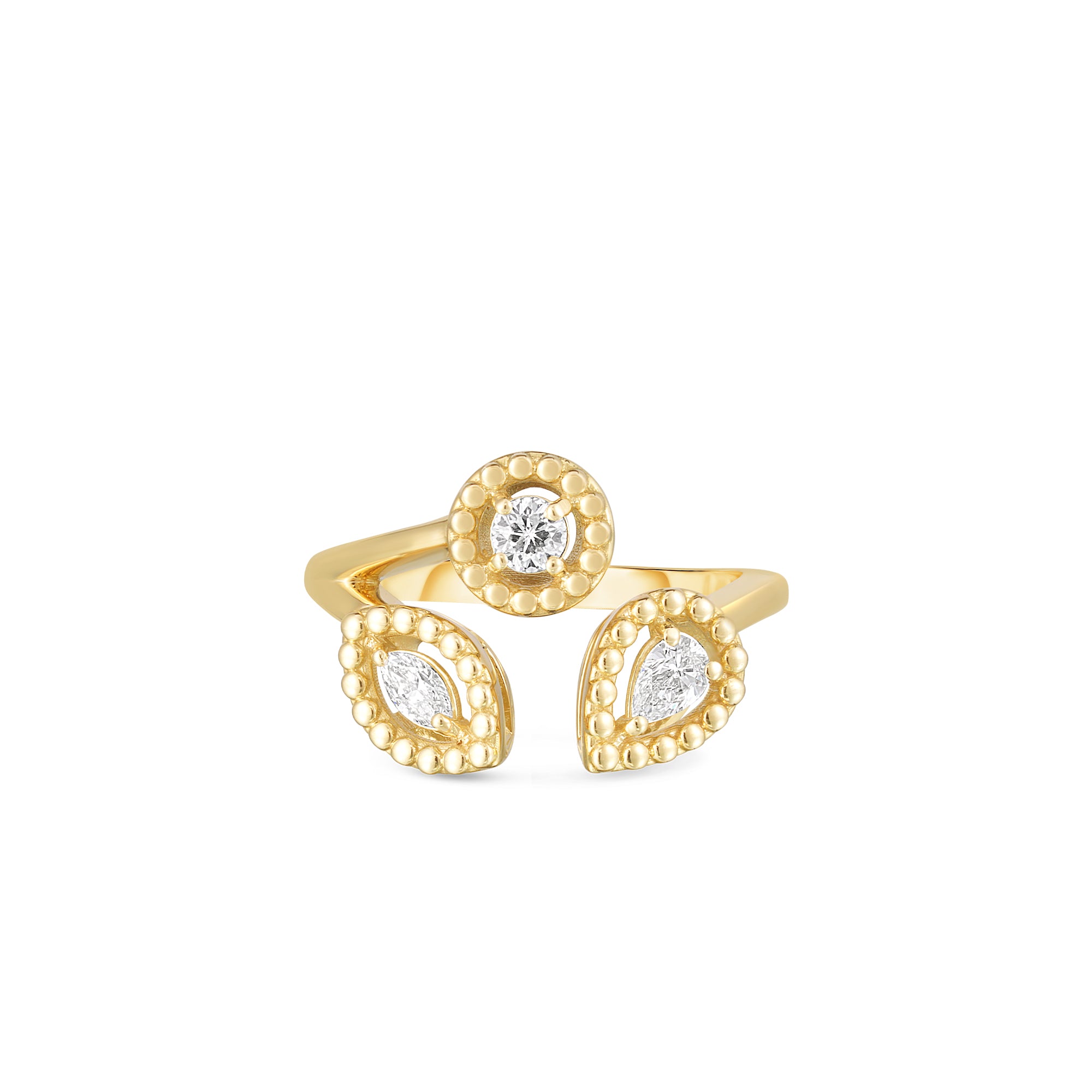 Dolcetto 3-Stone Diamond Ring