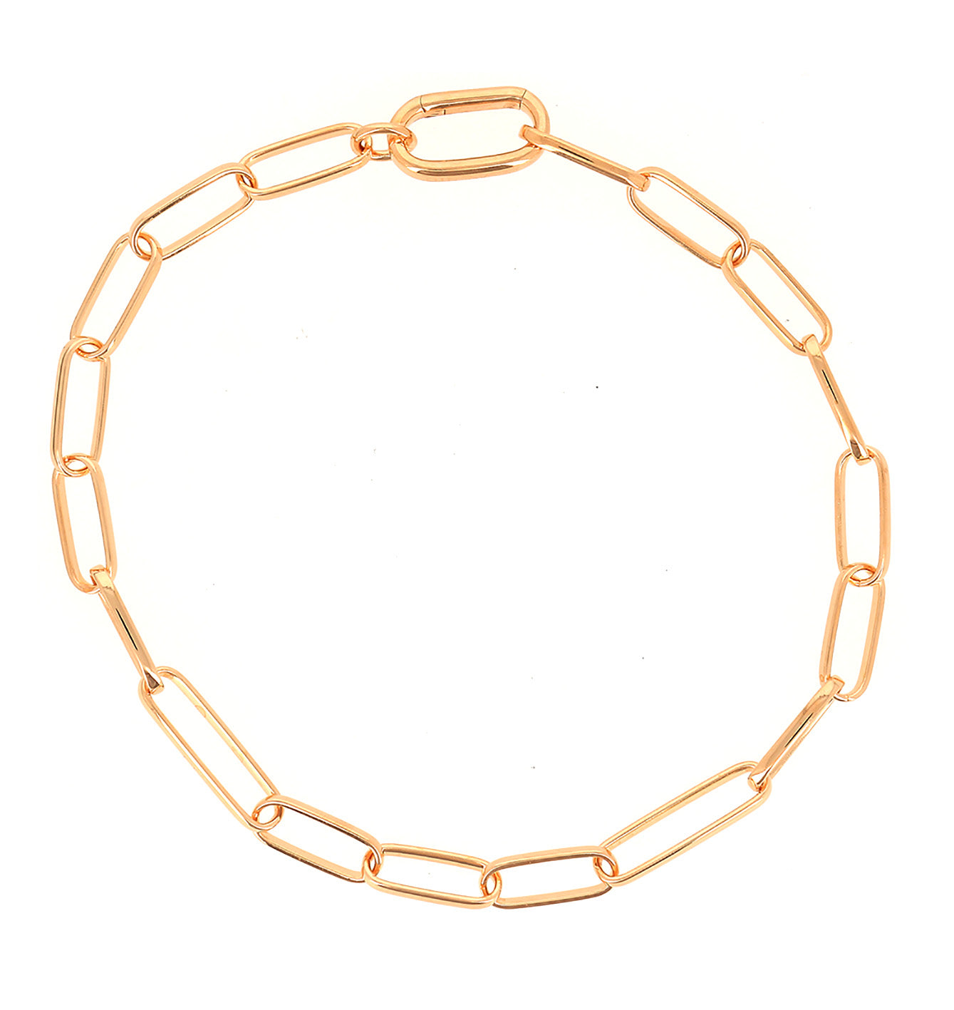 Fine Oval Link Necklace