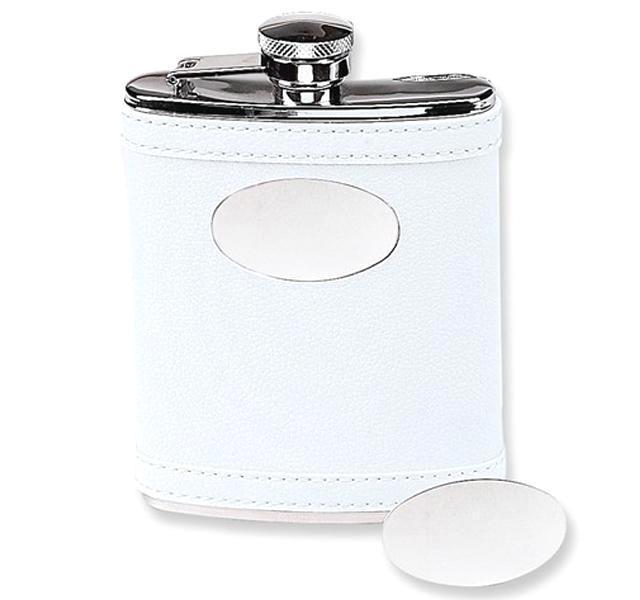 Stainless Steel Flask in White