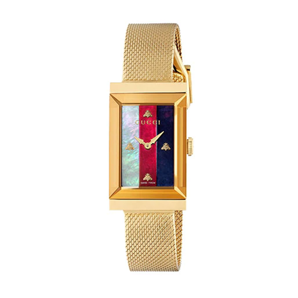 G-Frame Watch with Mother Of Pearl