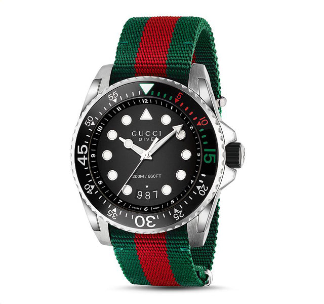 45mm Dive Watch With Nylon Strap