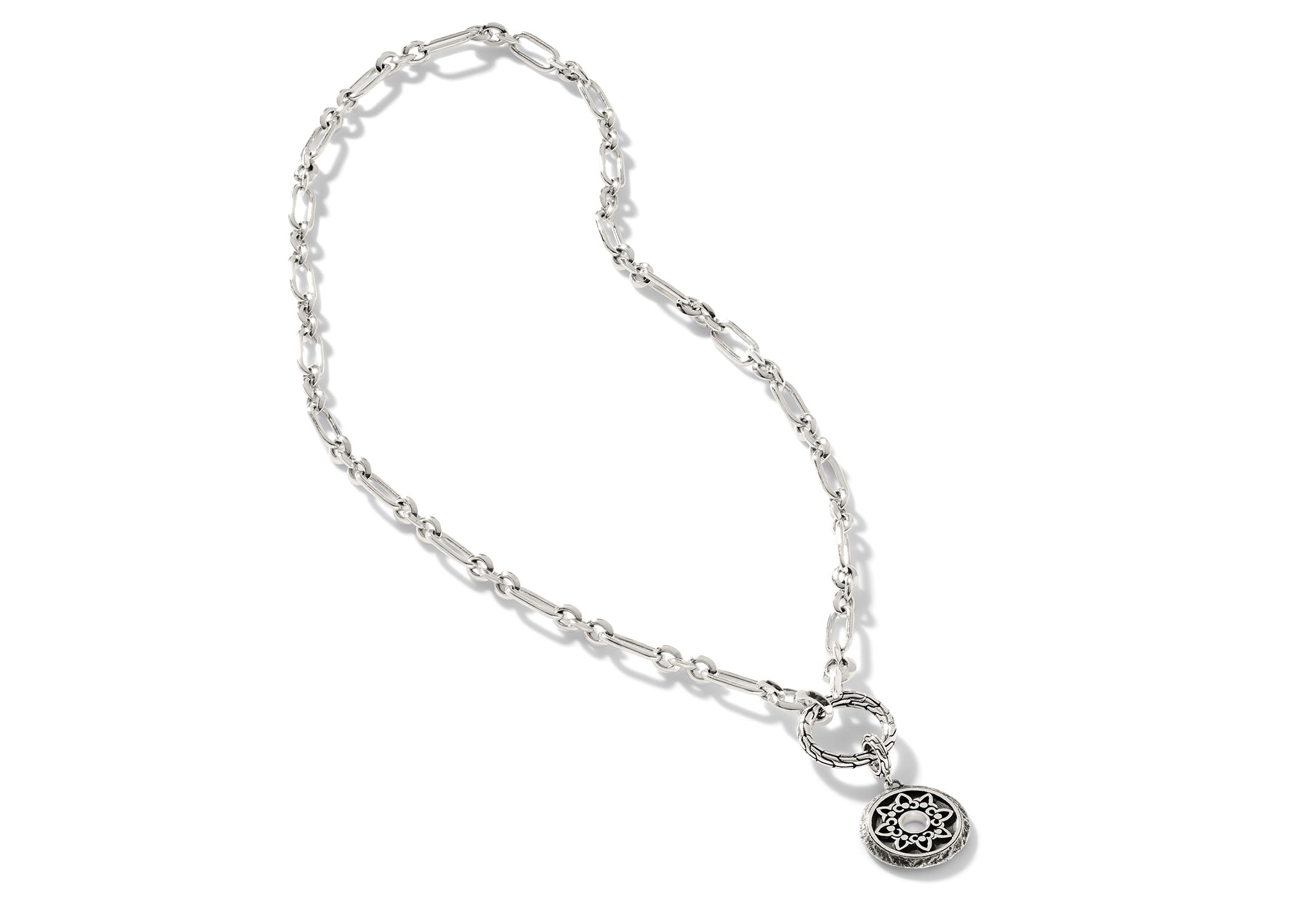 Classic Chain Padma Amulet Keyring Necklace