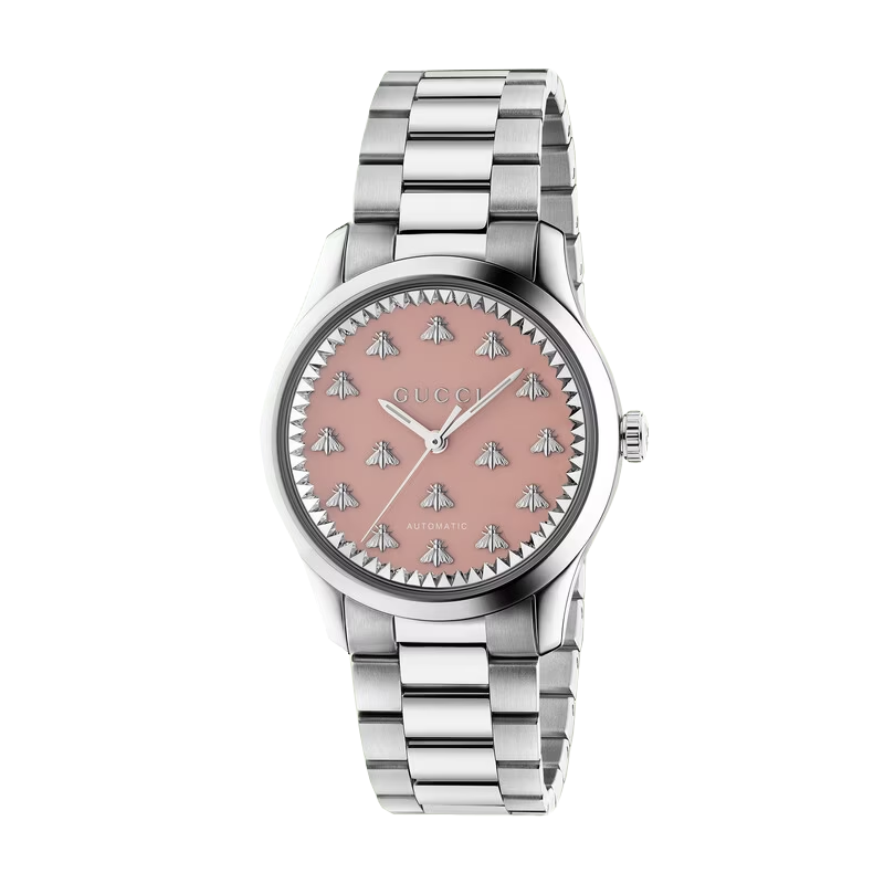 Multibee Watch with Pink Dial