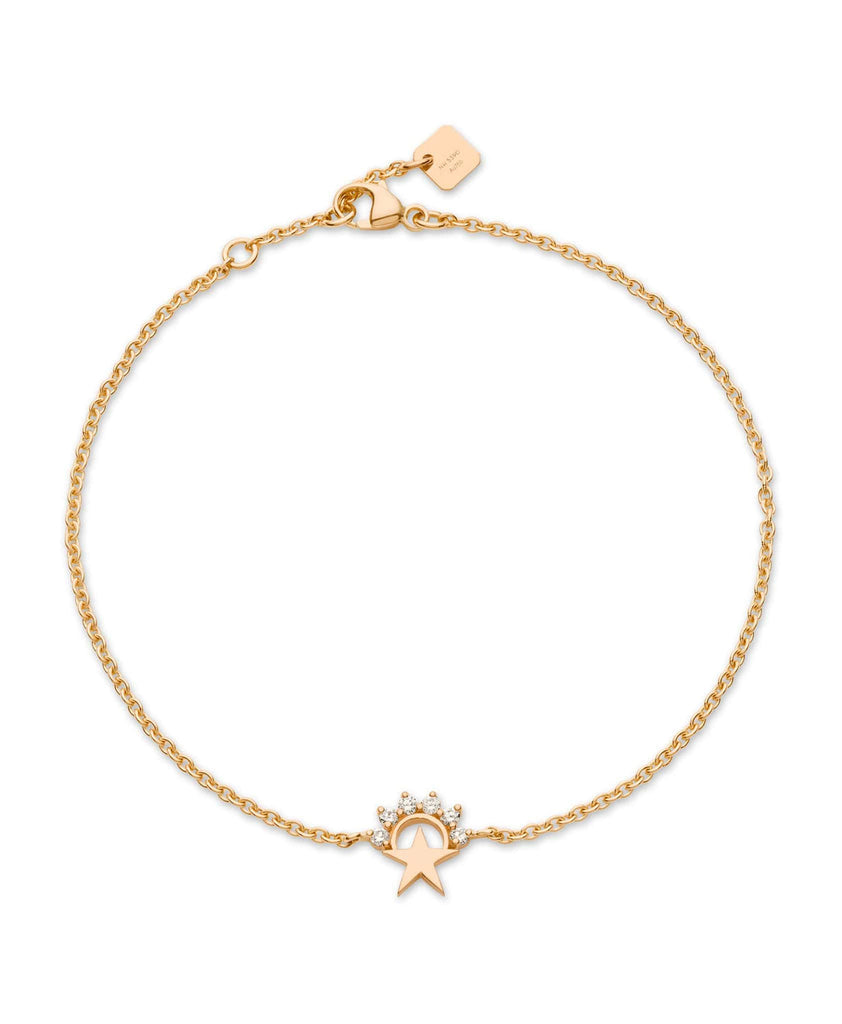 Mystic Small Star Bracelet in Rose Gold