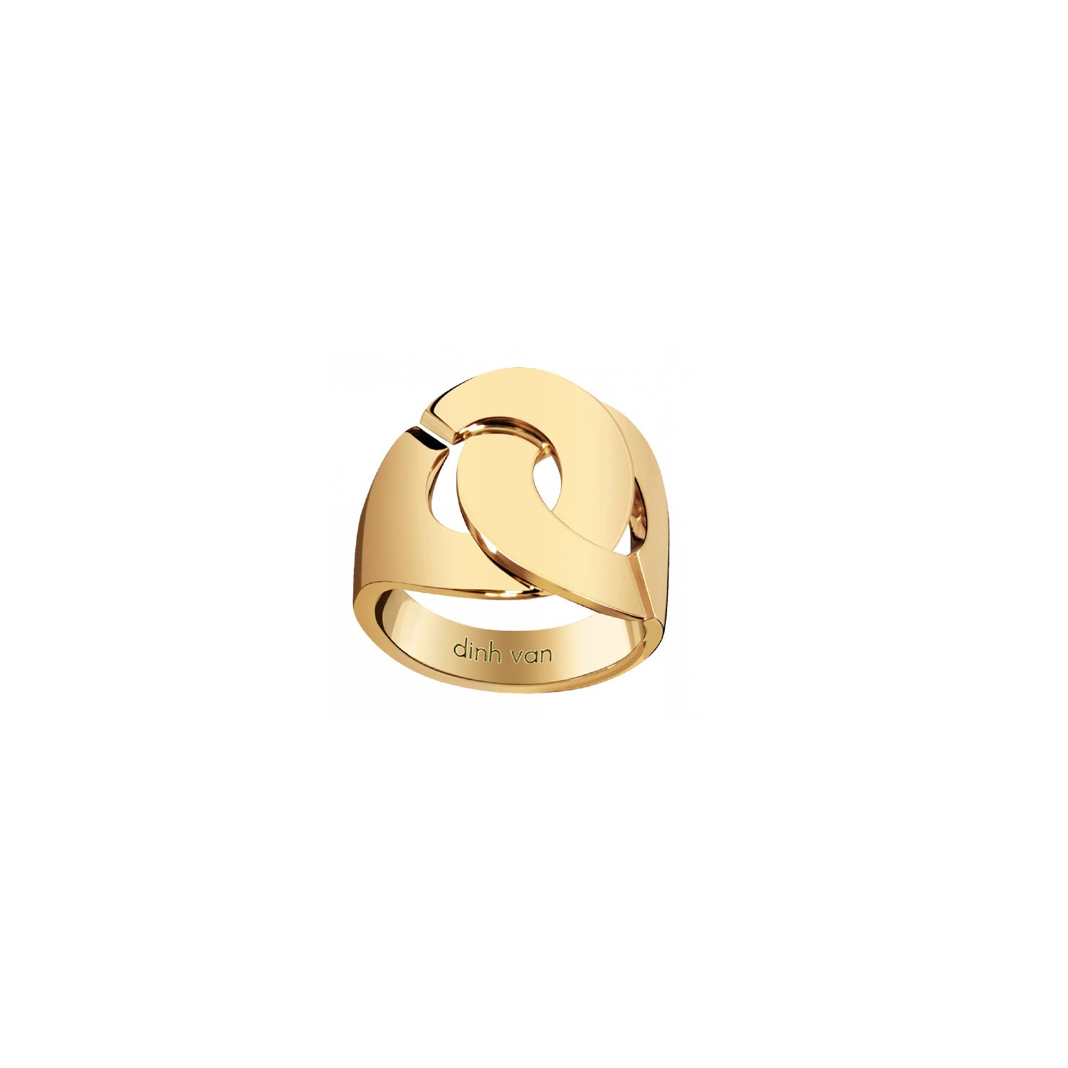 Menottes R16 Ring in Yellow Gold